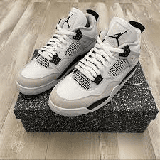 [Authorize✅]Nike Air Jordan 4 Retro Military Black for sale photo review